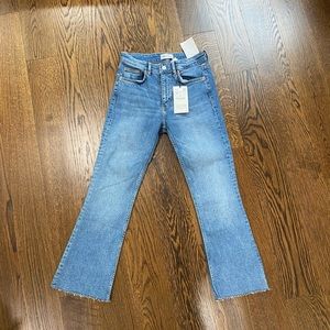 Zara Cropped Flare Jeans